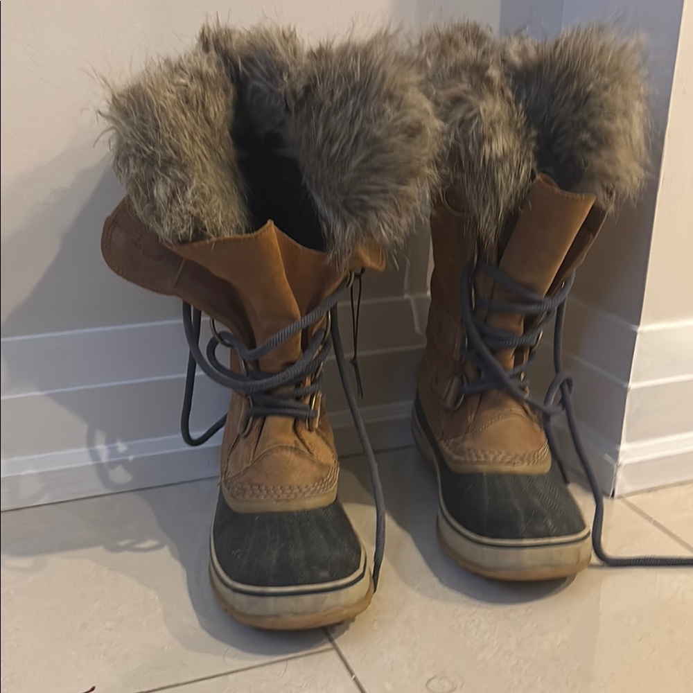 Sorrelli Brown Winter Rain Boots Waterproof Durable